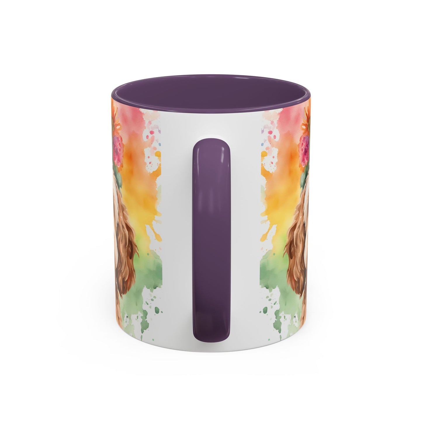 Cockapoo 03 Accent Coffee Mug - Dog Lover Gift