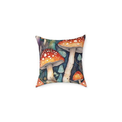 Toadstool 02 Poly Pillow - Natures Beauty Design