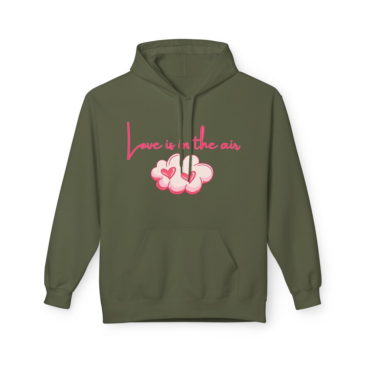 Love Is In The Air Unisex Valentines Hoodie