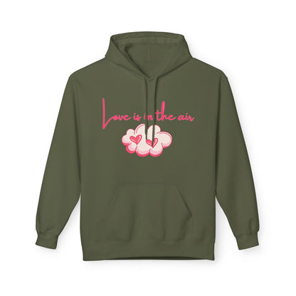 Love Is In The Air Unisex Valentines Hoodie