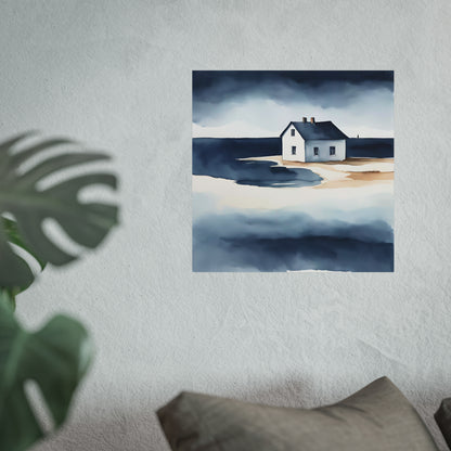 Blue Collection 5 Matte Print