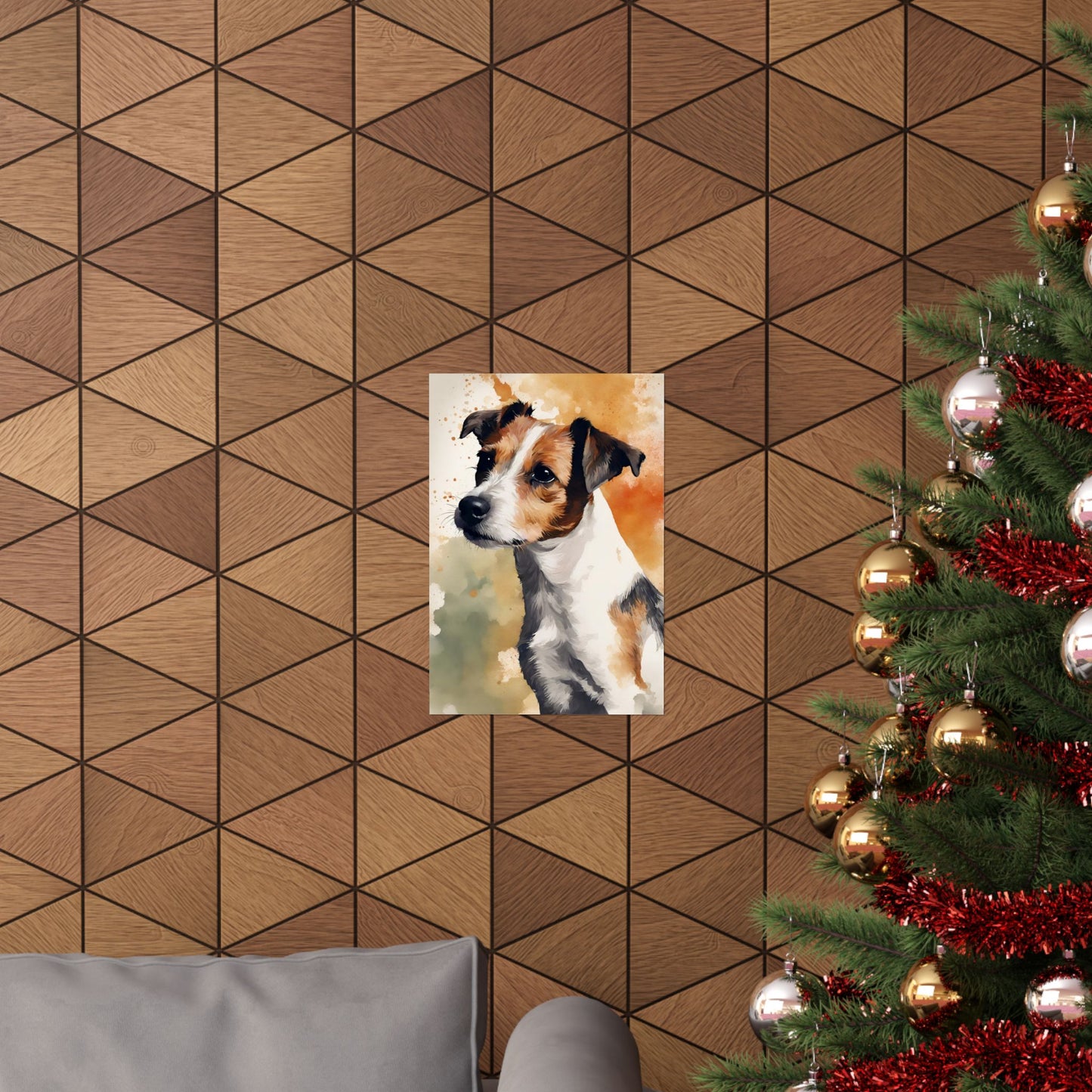 Dogs Jack Russell 01 Matte Vertical Poster