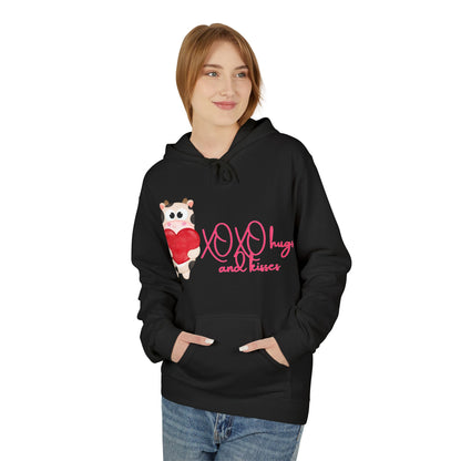 XOXO Hugs And Kisses Unisex Valentines Hoodie