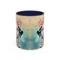 Dalmatian 01 Accent Coffee Mug - Dog Lover Gift