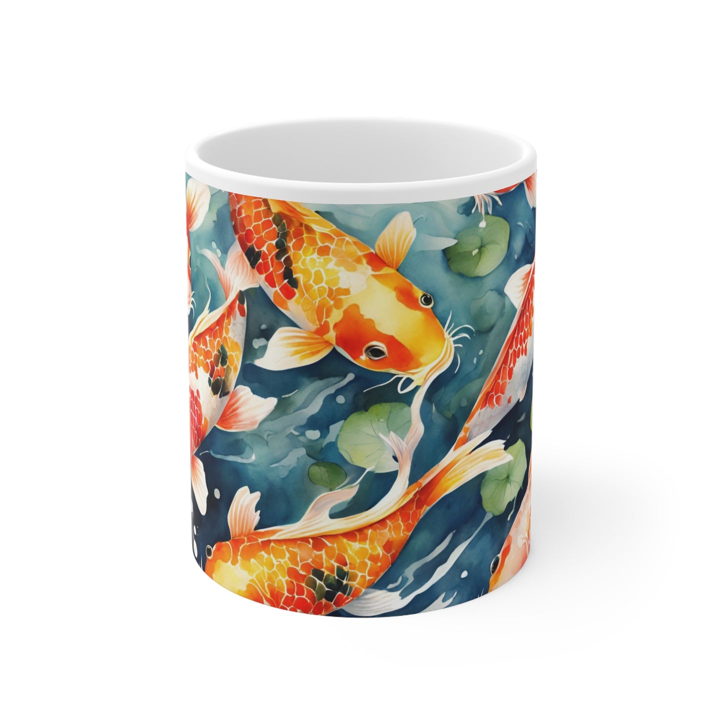 Koi Carp 01 Mug - Nature's Beauty Collection