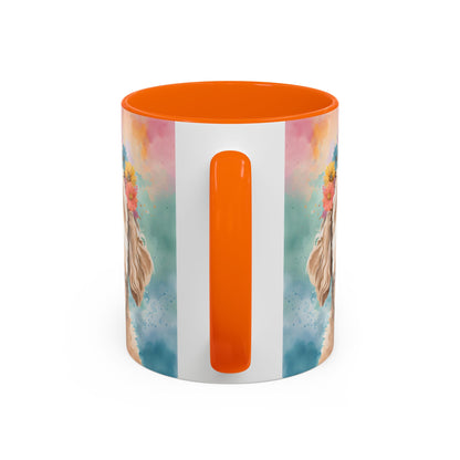 Labradoodle 02 Accent Coffee Mug - Dog Lover Gift