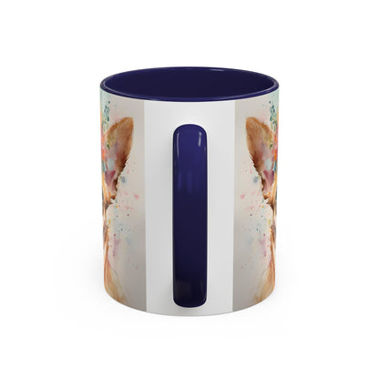 Chihuahua 02 Accent Coffee Mug - Dog Lover Gift