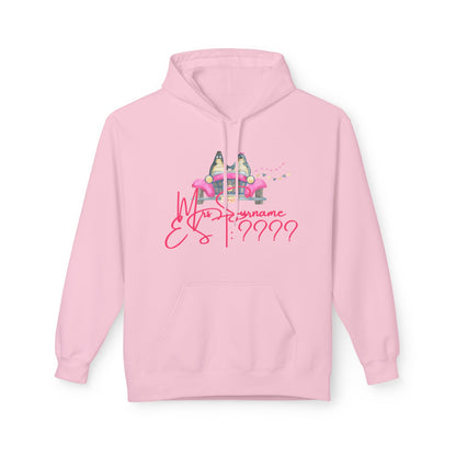 (Personalizable) Me/Mrs NAME EST DATE Unisex Valentines Hoodie