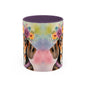 Dachshund 03 Accent Coffee Mug - Dog Lover Gift