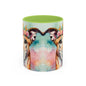 Greyhound 04 Accent Coffee Mug - Dog Lover Gift