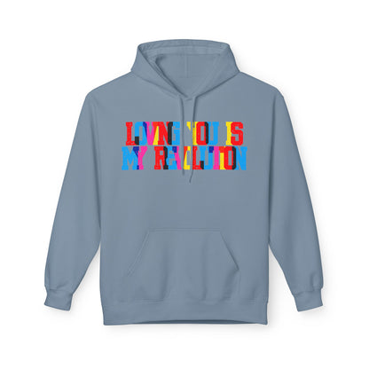 Loving You Is My Revolution Unisex Valentines Hoodie