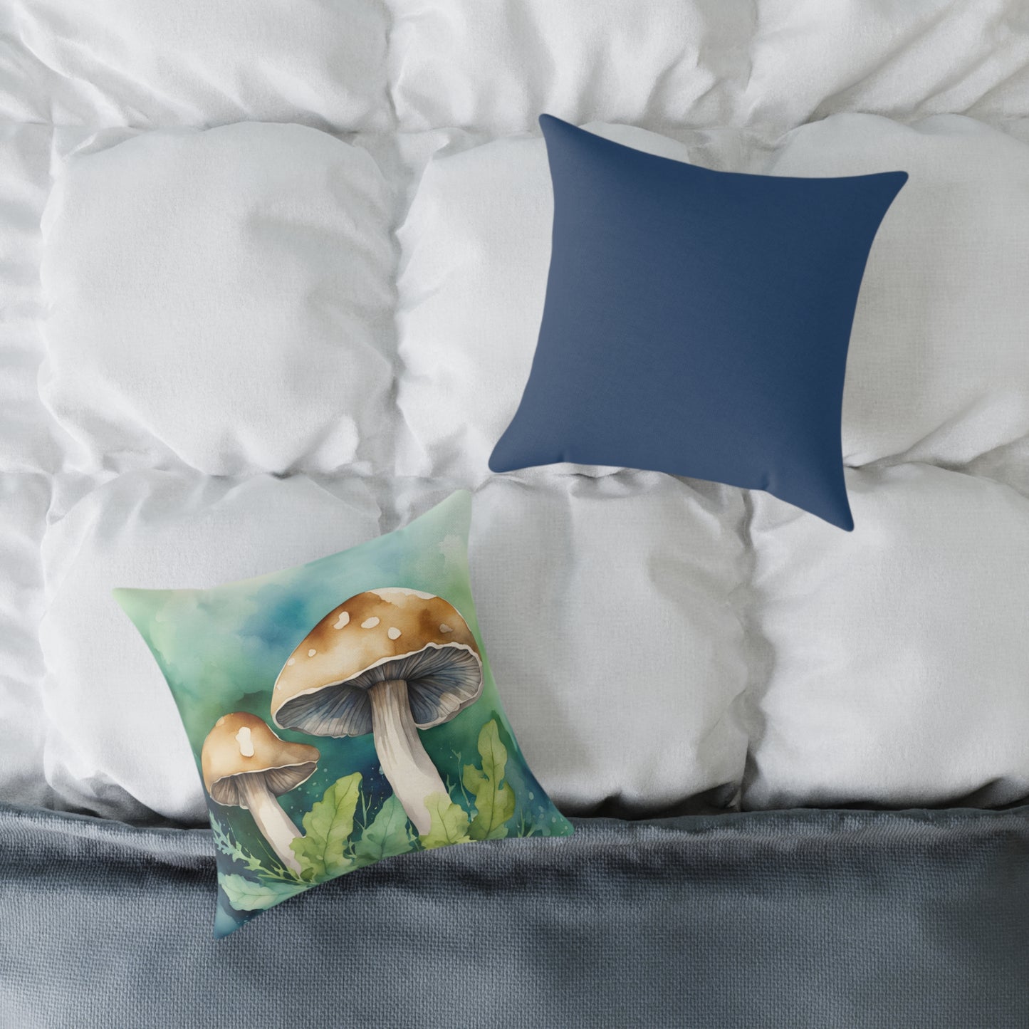 Toadstool 01 Poly Pillow - Natures Beauty Design