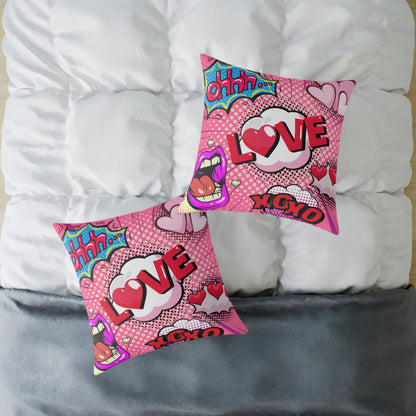 Ohhh! Pop Art Poly Pillow