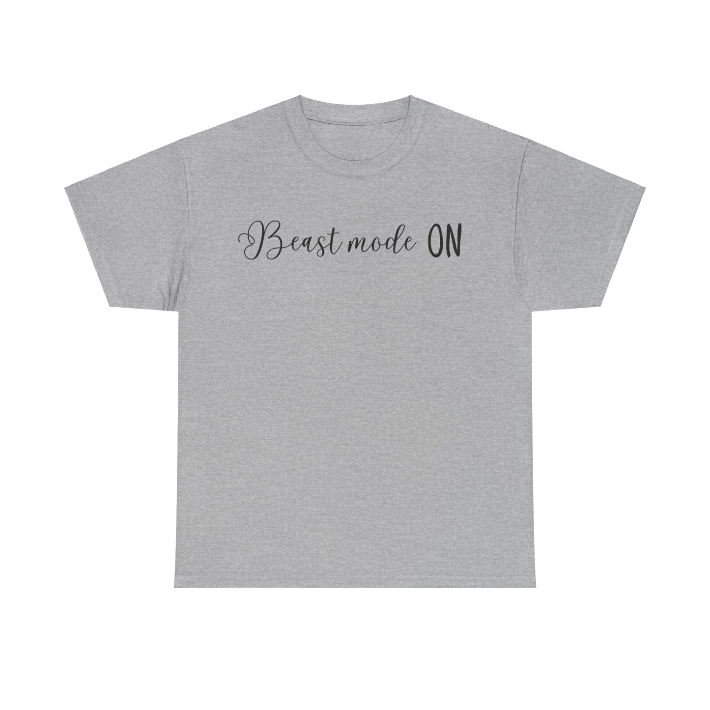 Beast Mode On Unisex Heavy Cotton Tee