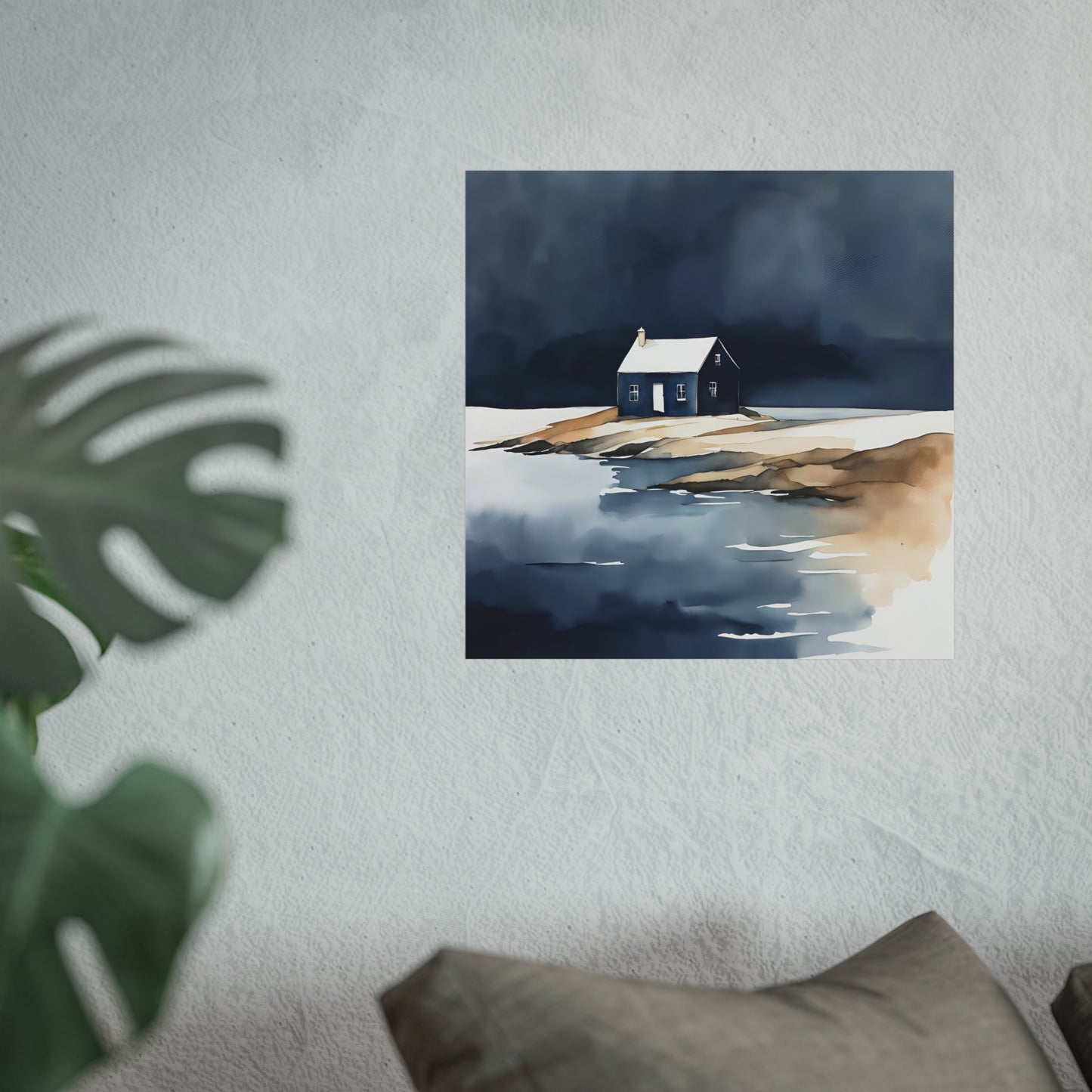 Blue Collection 4 Matte Print