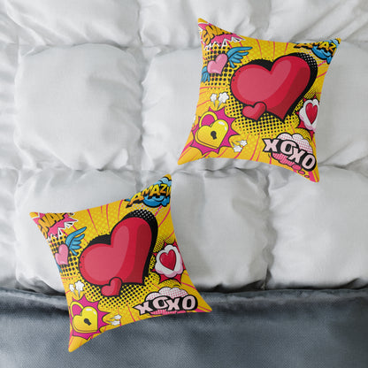 Snap! Pop Art Poly Pillow
