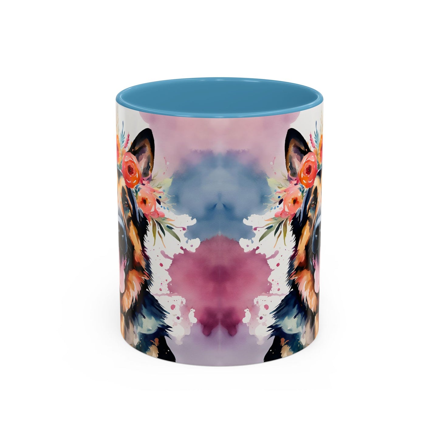 German Shepherd 04 Accent Coffee Mug - Dog Lover Gift