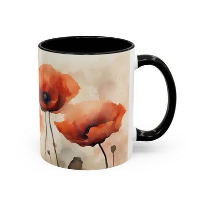 Poppy 1 Accent Mug 11oz