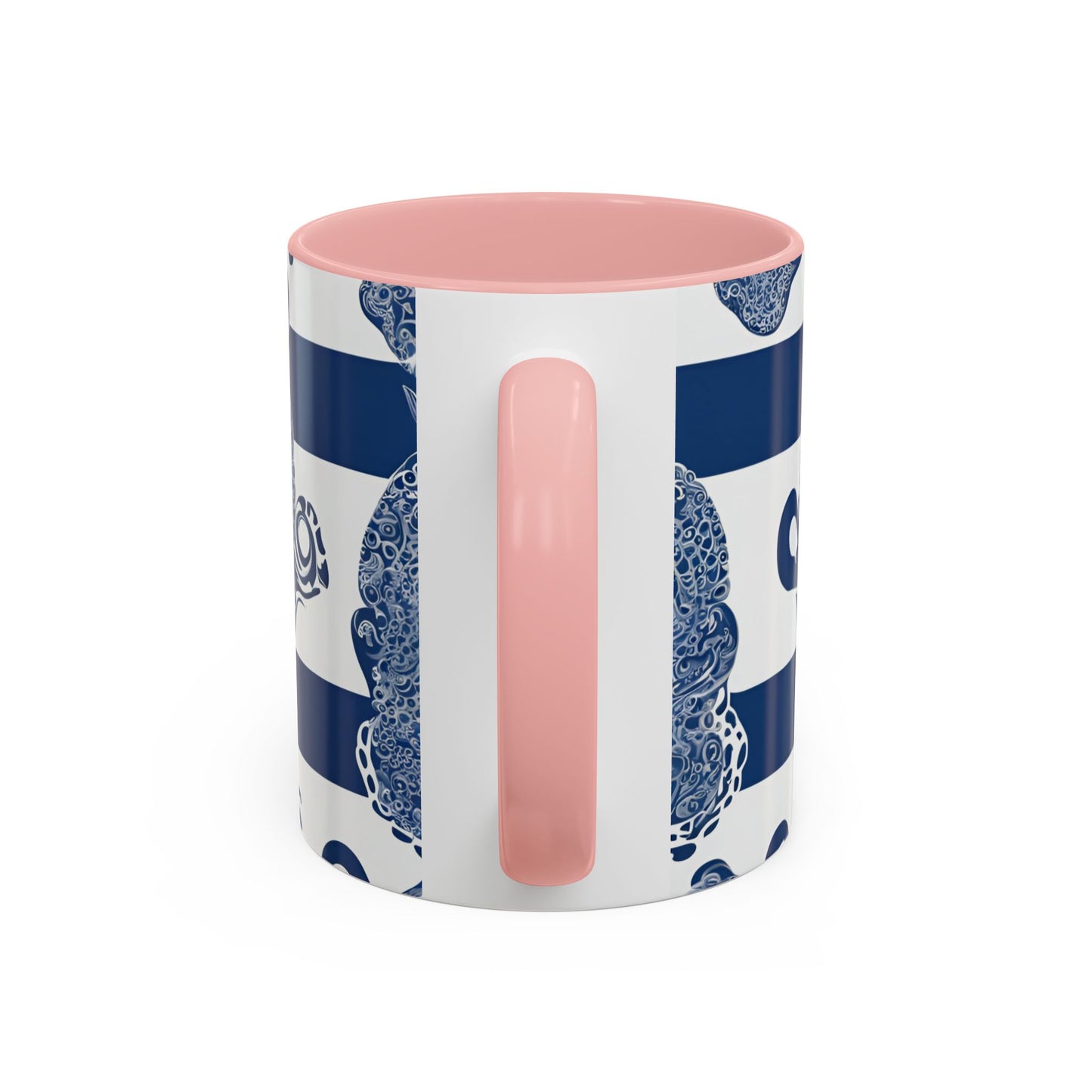 Octopus 6 Accent Coffee Mug (11oz)