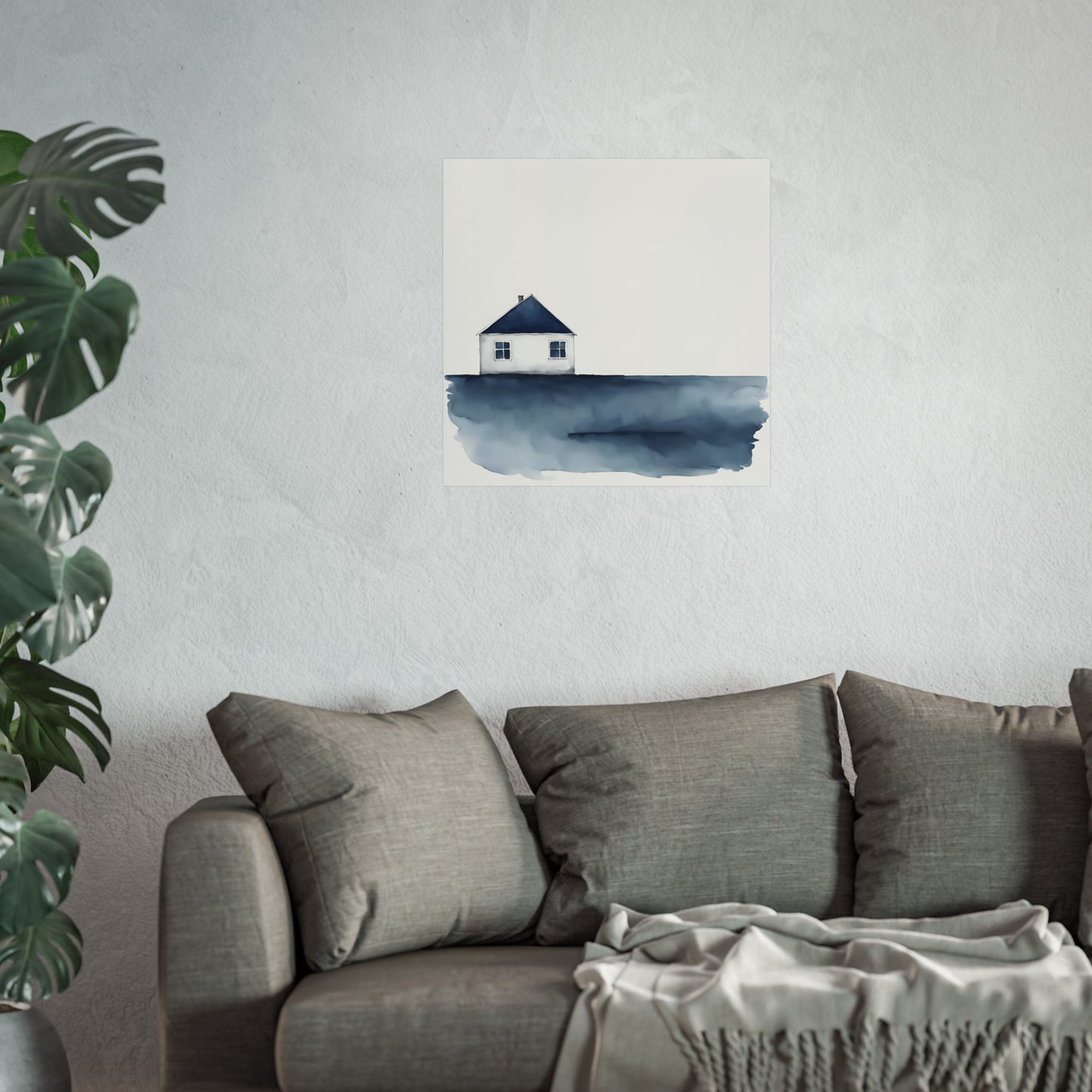 Blue Collection 13 Matte Print
