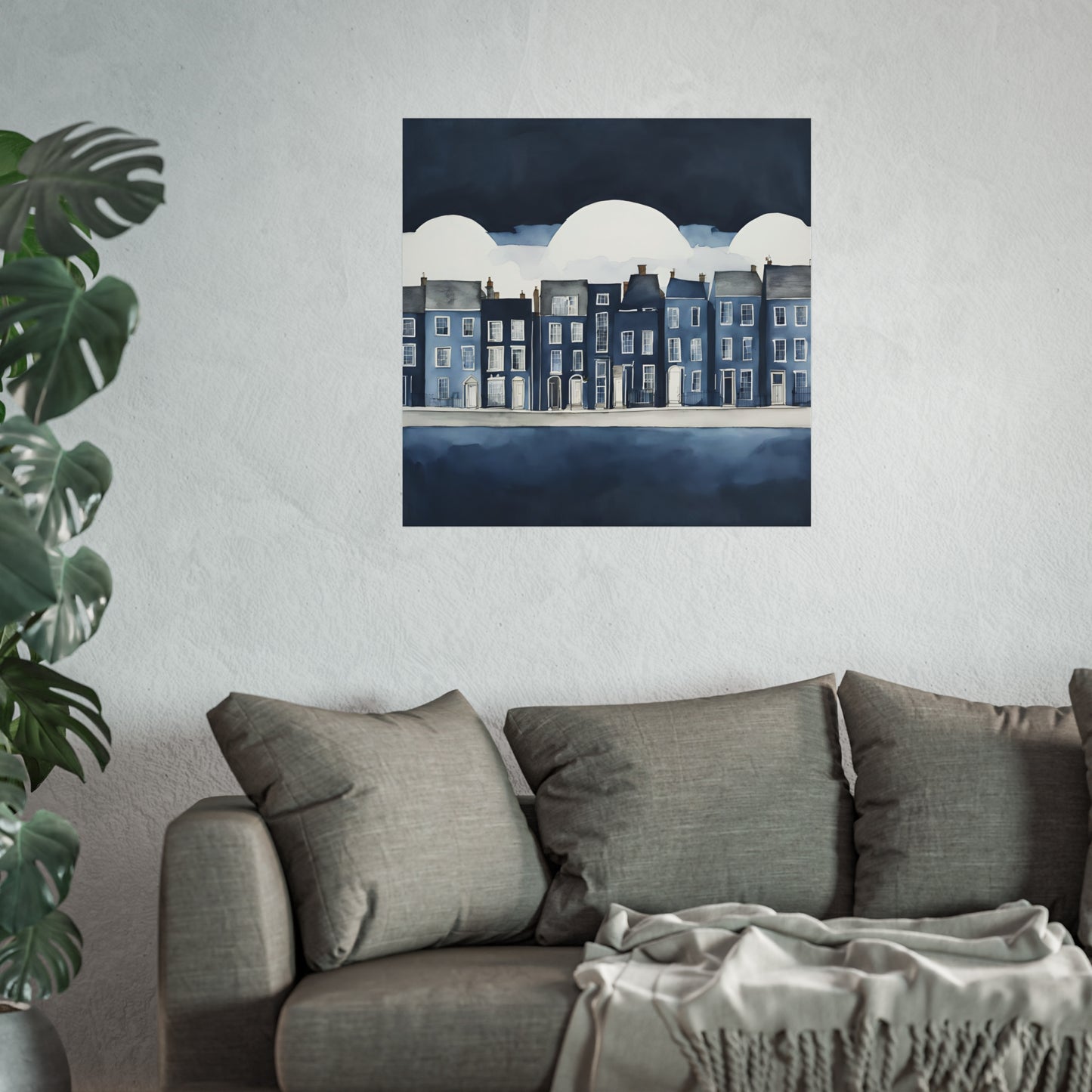 Blue Collection 26 Matte Print