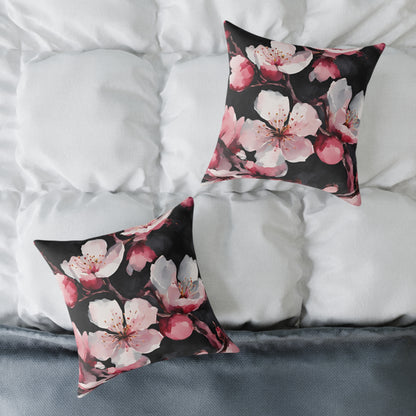 Cherry Blossom 01 Poly Pillow - Natures Beauty Design