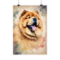Dogs Chow Chow 03 Matte Vertical Poster