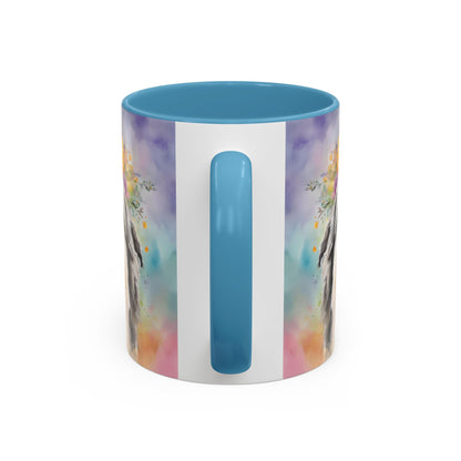 Bearded Collie 03 Accent Coffee Mug - Dog Lover Gift