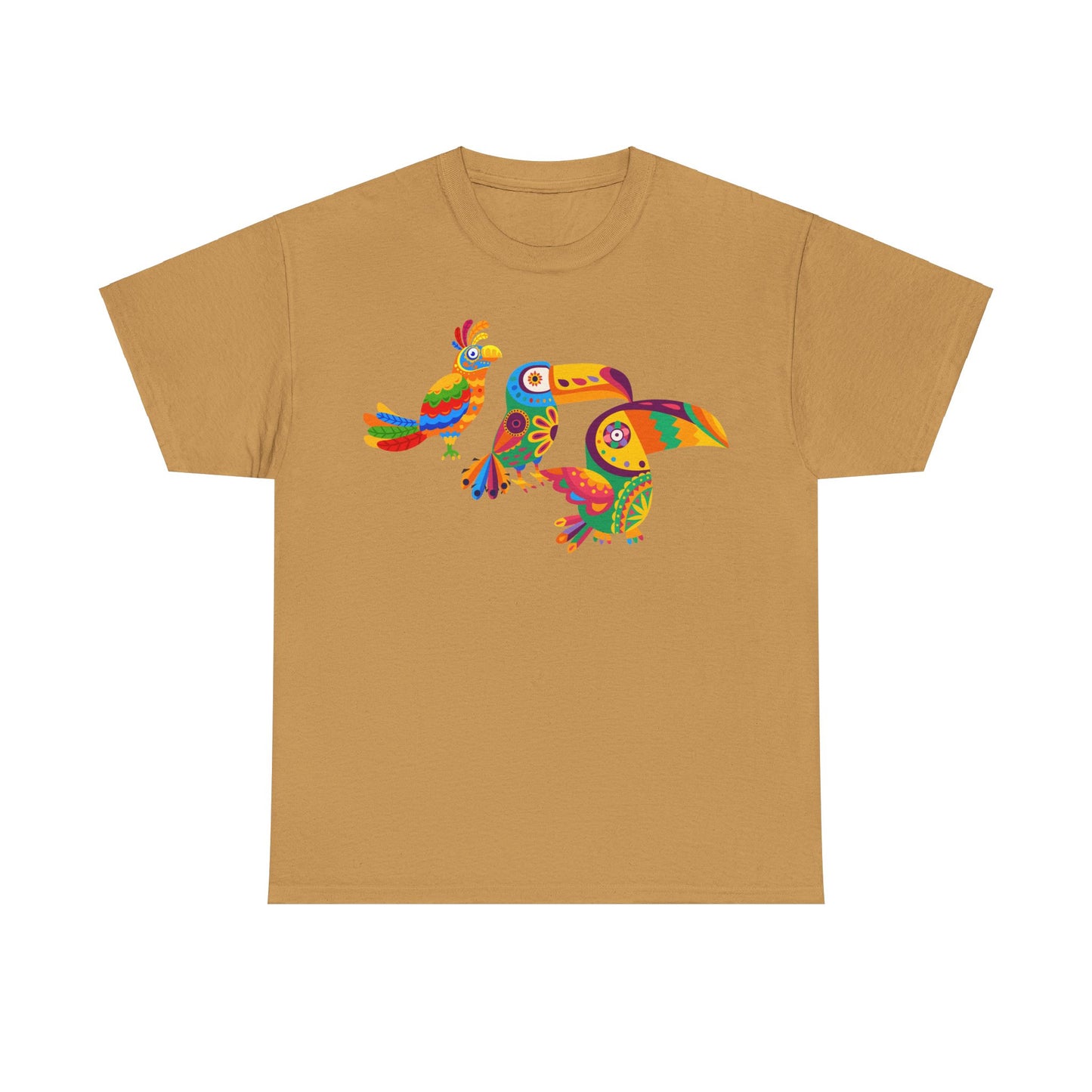 Jazzy birds 09 Unisex Heavy Cotton Tee