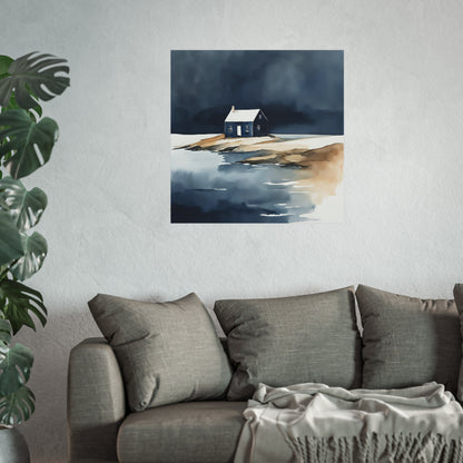 Blue Collection 4 Matte Print