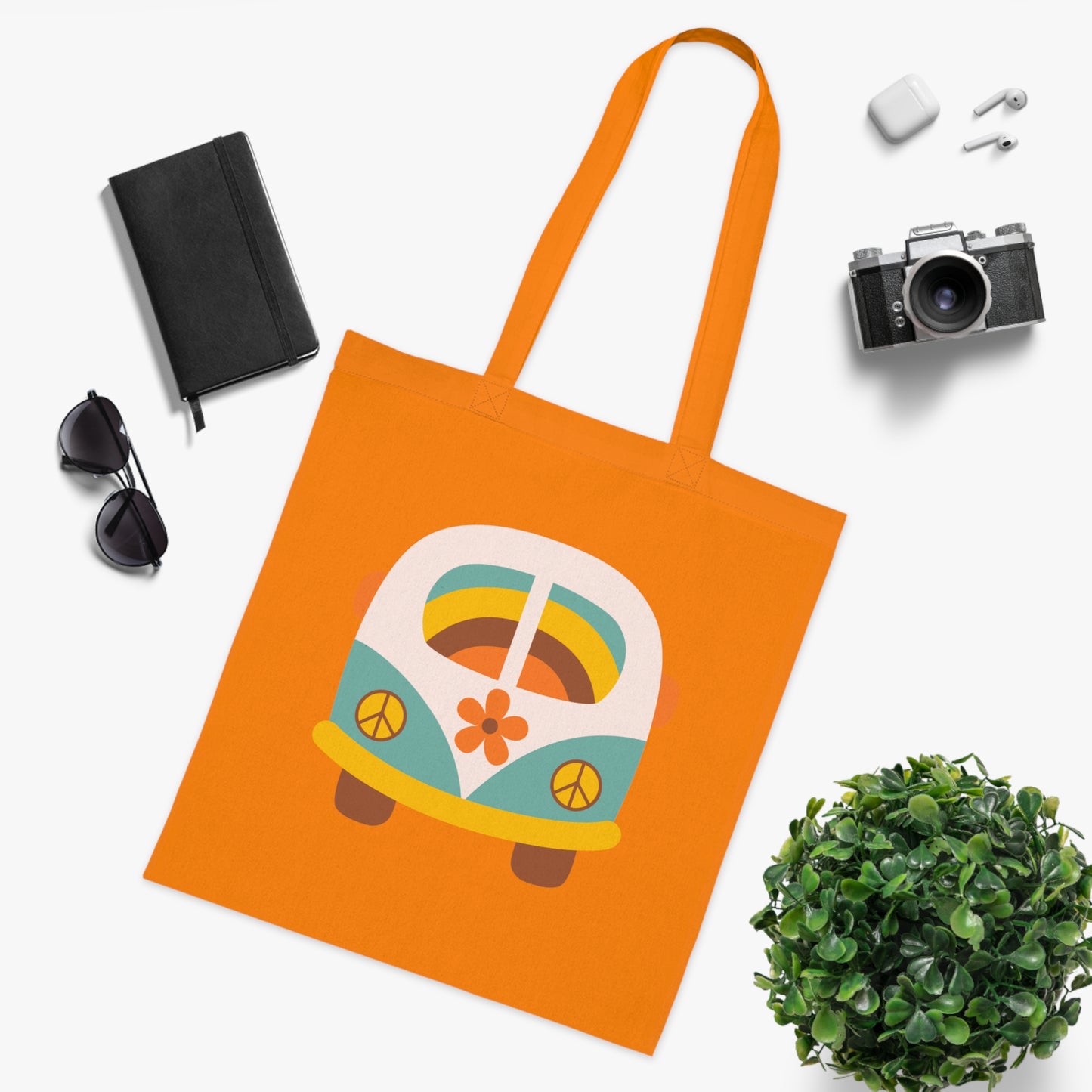 Flower power 03 Cotton Tote