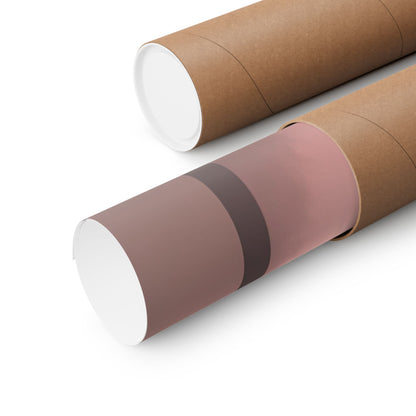Lonely Forest Pink 17 Matte Square Posters