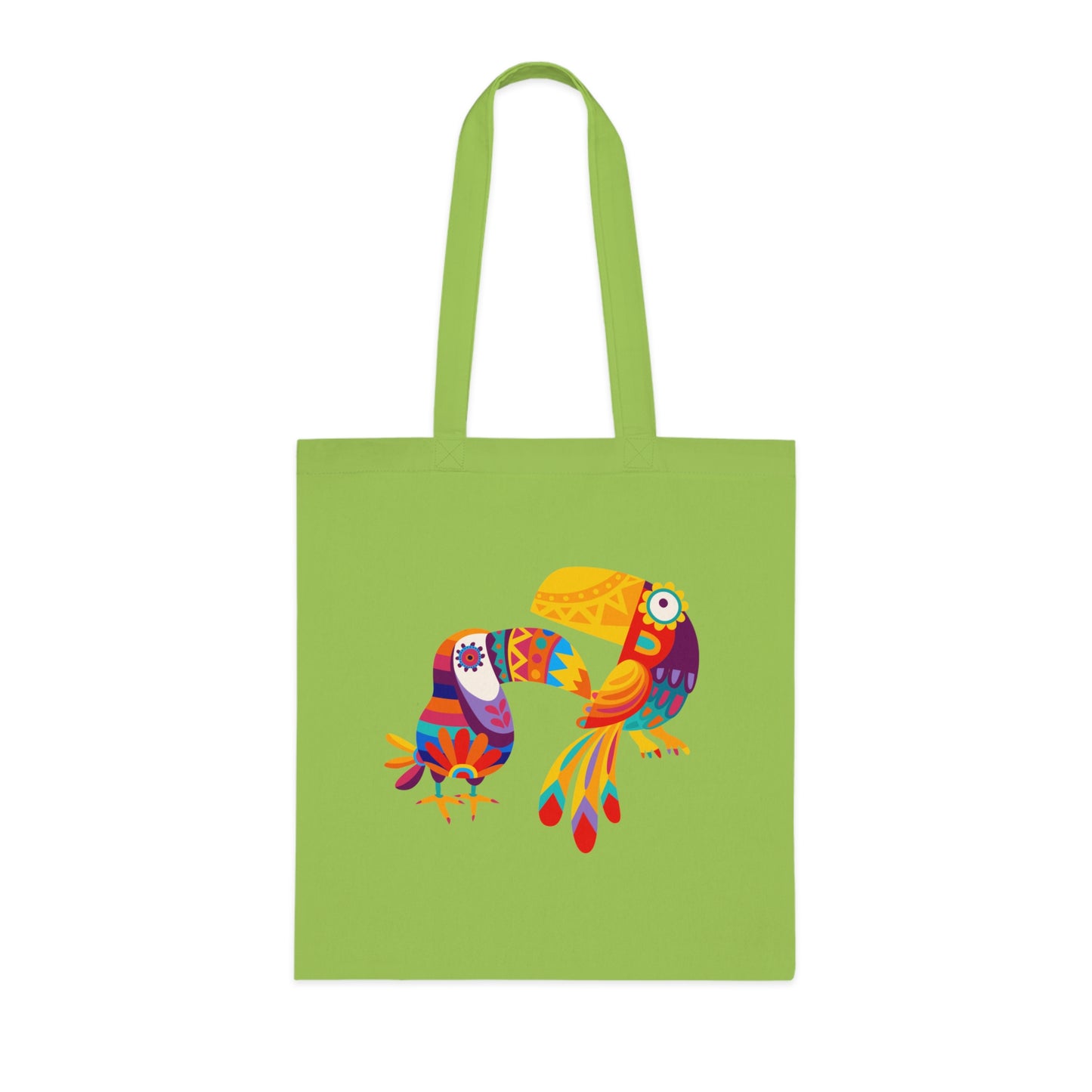 Funky birds 08 Cotton Tote