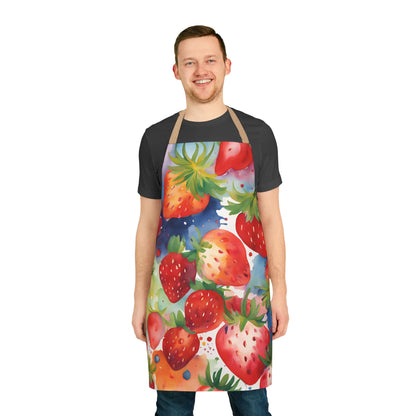 Strawberries 02 Apron 5-Color Straps