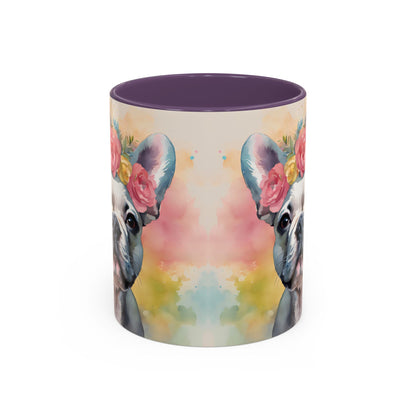 French Bulldog 04 Accent Coffee Mug - Dog Lover Gift
