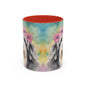 Bearded Collie 03 Accent Coffee Mug - Dog Lover Gift