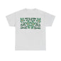 More Abstract Flowers 43 Unisex Heavy Cotton Tee