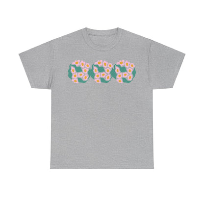 More Abstract Flowers 16 Unisex Heavy Cotton Tee