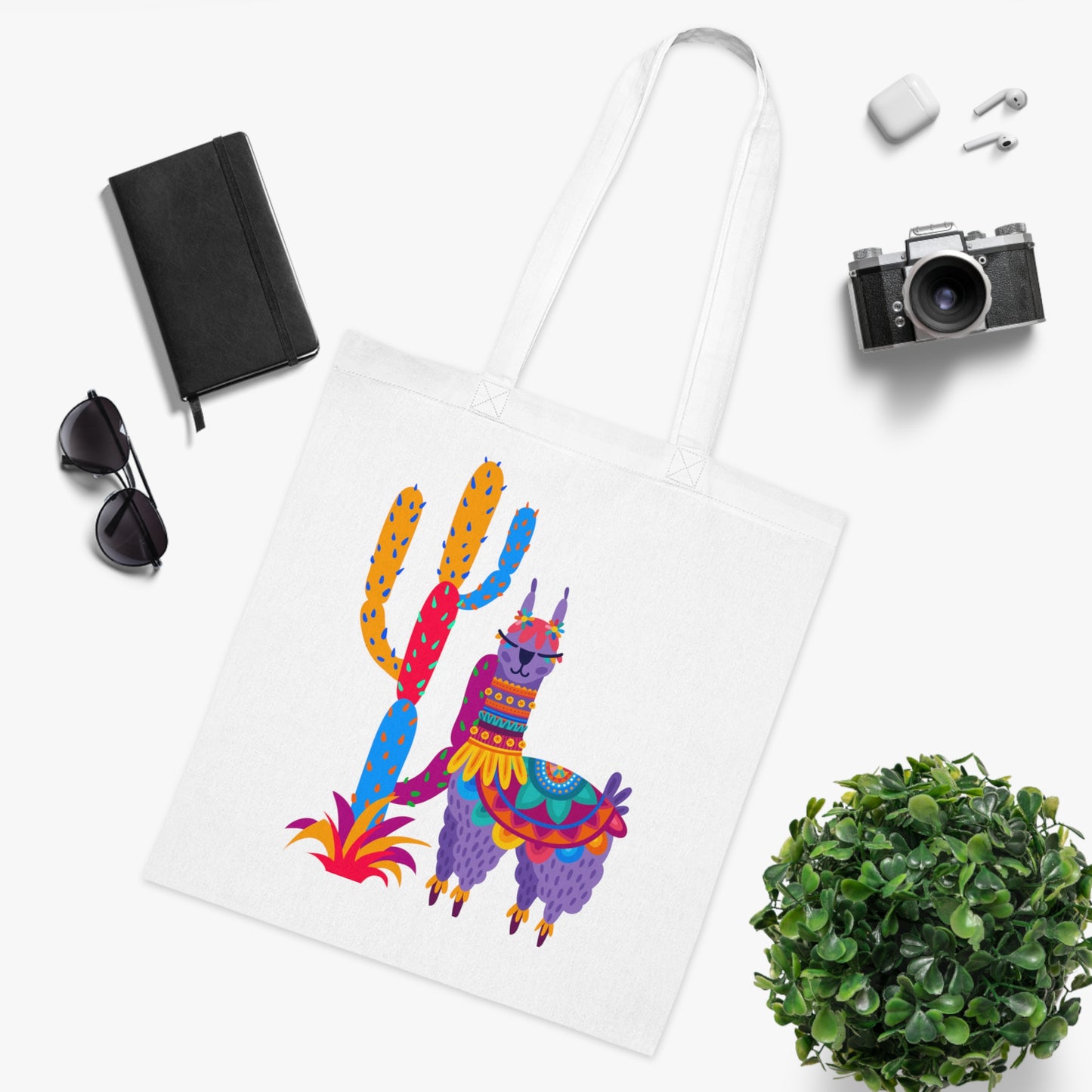 Llama 04 Cotton Tote