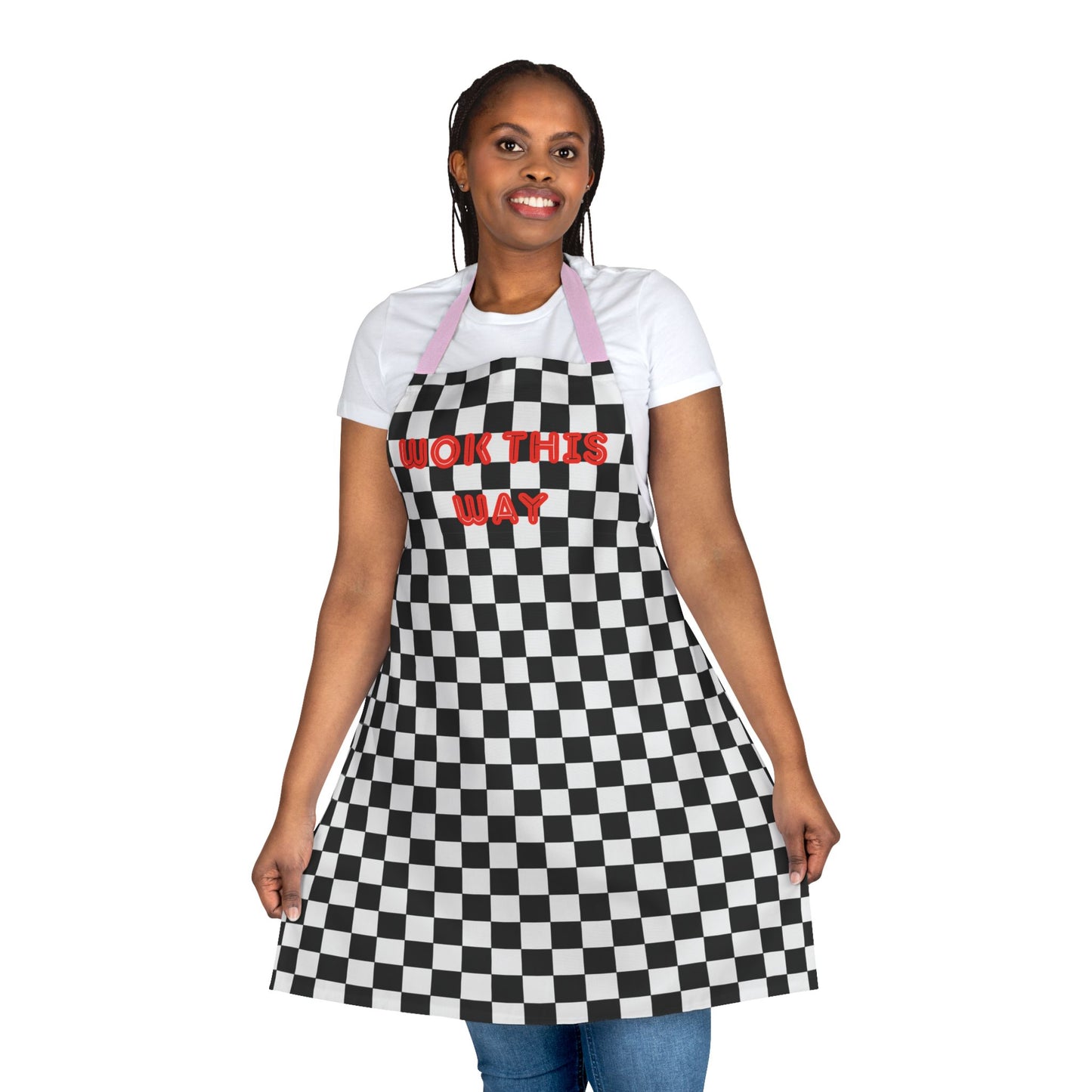 Wok This Way Apron, Cooking Pun