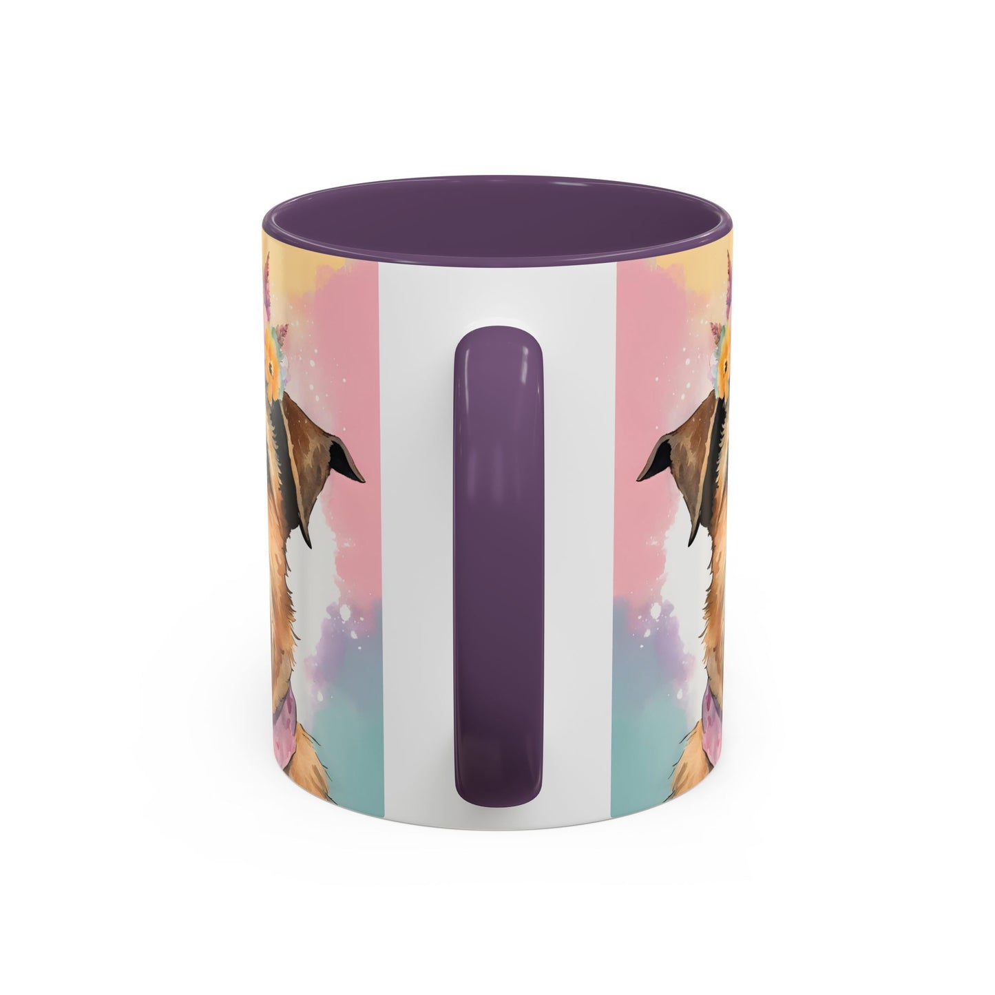 Border Terrier 02 Accent Coffee Mug - Dog Lover Gift