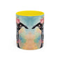Greyhound 03 Accent Coffee Mug - Dog Lover Gift
