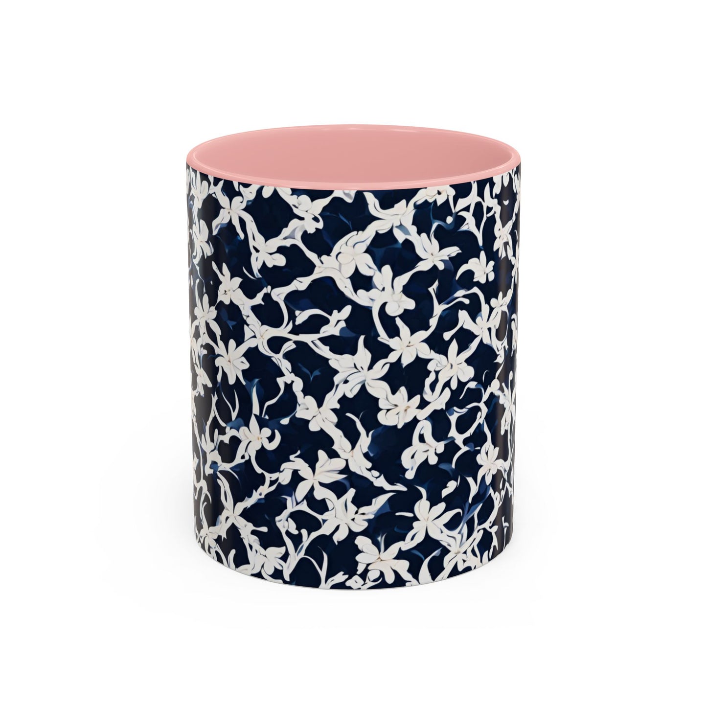 Flower 4 Accent Coffee Mug (11oz)