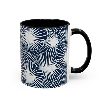 Seashell 3 Accent Coffee Mug (11oz)