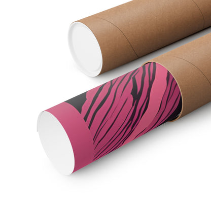 Lone Collection Zebra 20 Matte Square Posters