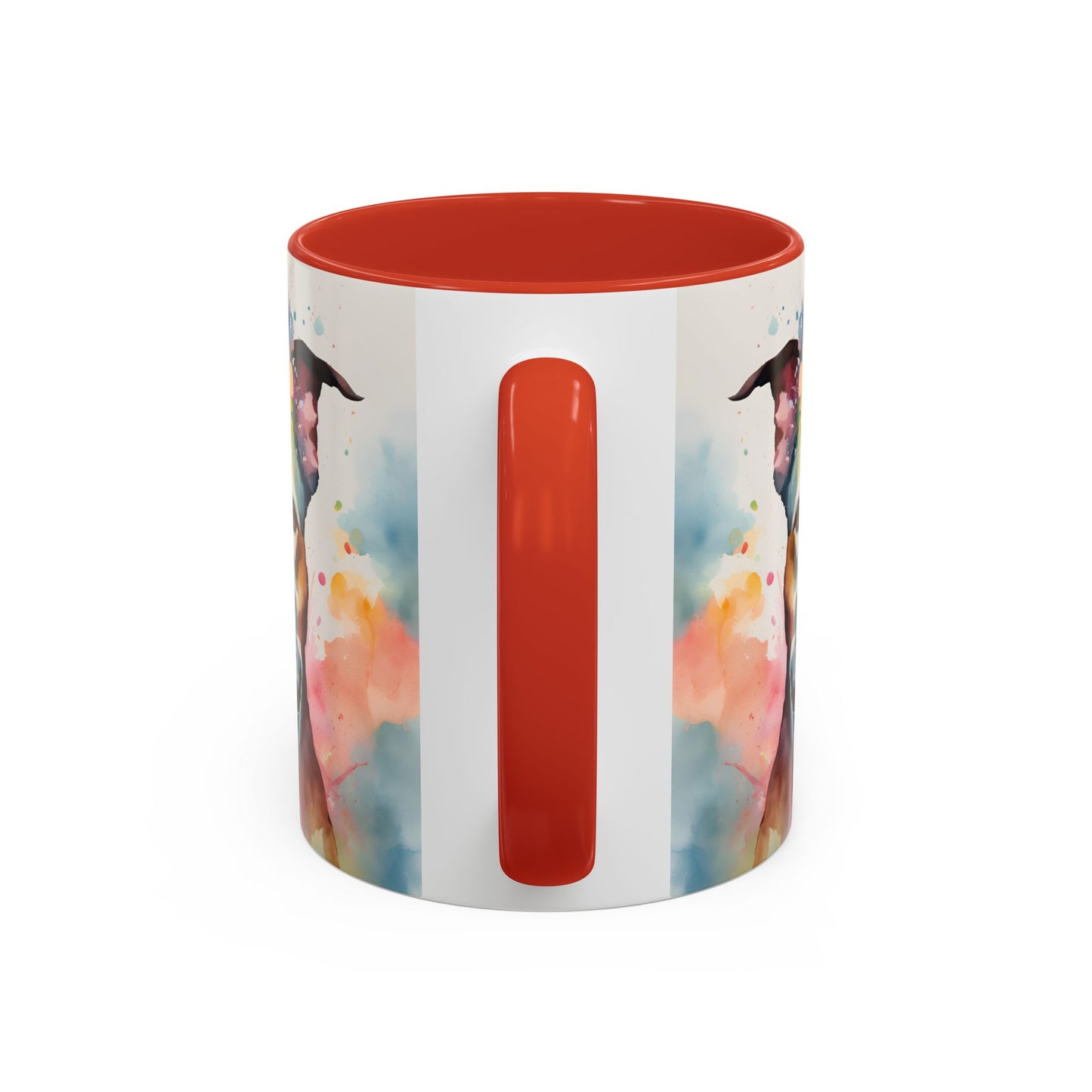 Staffordshire Bull Terrier 03 Accent Coffee Mug - Dog Lover Gift