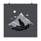 Lone Collection Wolf 14 Matte Square Posters