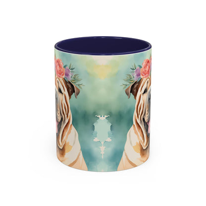 Shar Pei 01 Accent Coffee Mug - Dog Lover Gift