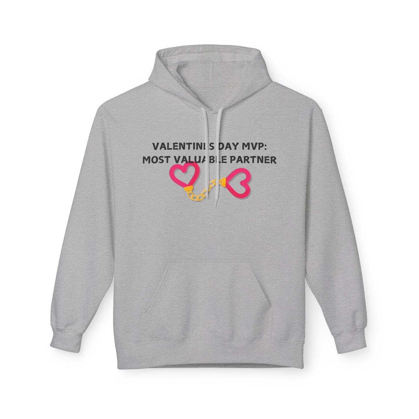 Valentines Day MVP: Most Valuable Partner Mens Valentines Hoodie