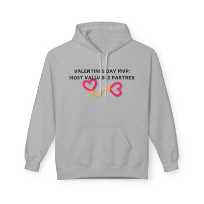 Valentines Day MVP: Most Valuable Partner Mens Valentines Hoodie